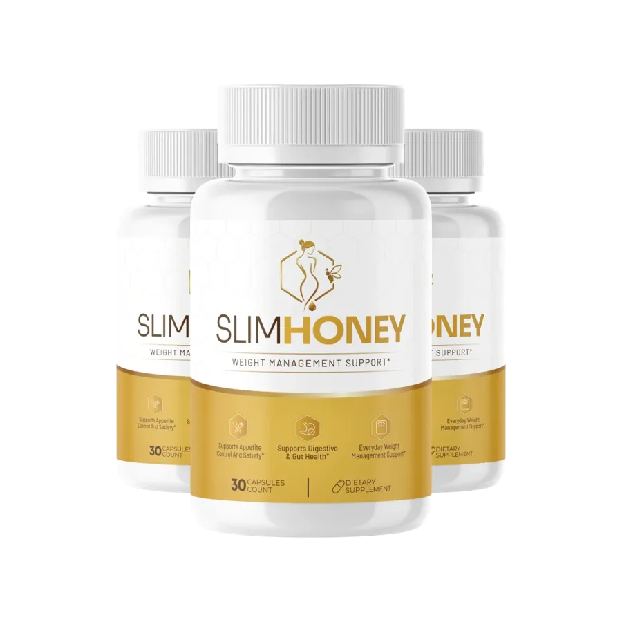 SlimHoney daily weight management support bottles