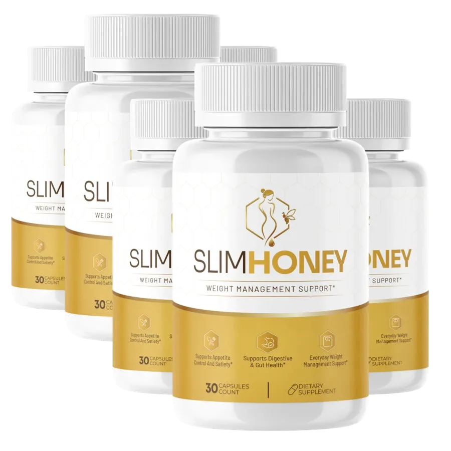SlimHoney weight management support bottles